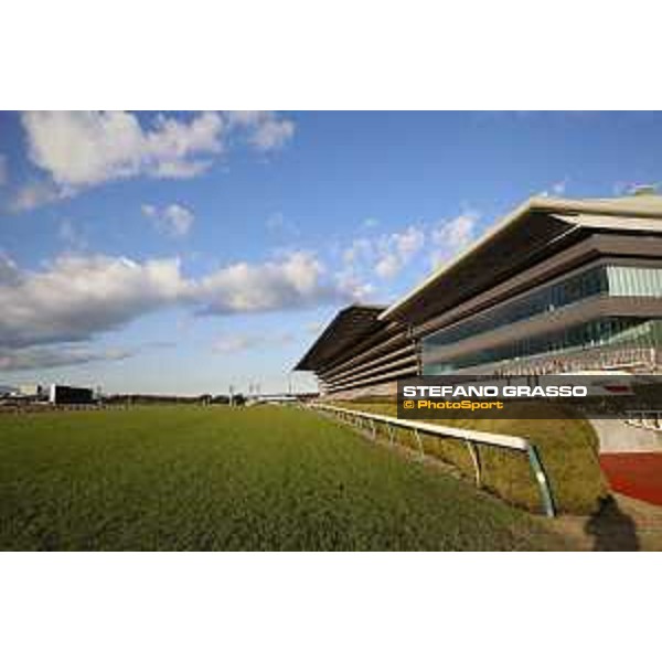 The straight at Fuchu racecourse Fuchu racecourse,24th nov.2017 Ph.Stefano Grasso