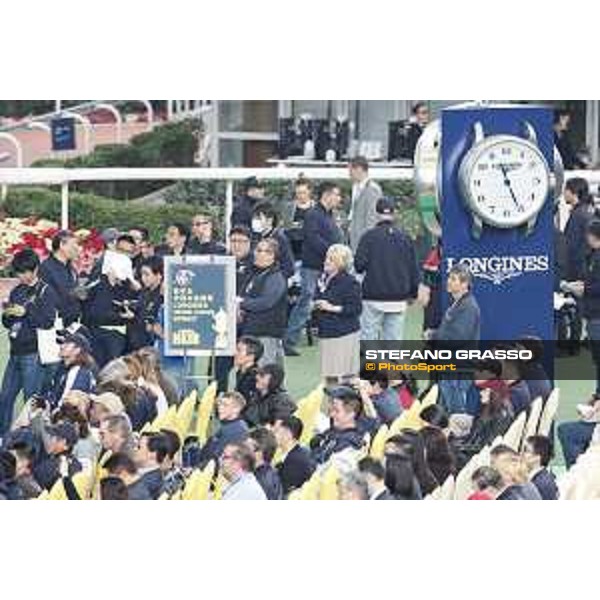 Barrier draw at Sha Tin racecourse - - Hong Kong - 7 December 2017 - ph.Stefano Grasso/Longines