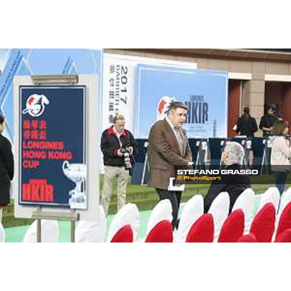 Barrier draw at Sha Tin racecourse - Juan Carlos Capelli (Vice President and Head of International Marketing) - Hong Kong - 7 December 2017 - ph.Stefano Grasso/Longines