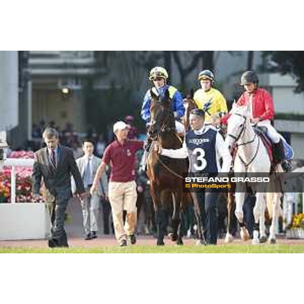 Longines Hong Kong International Races Longines Hong Kong Cup - Andrea Atzeni on Poet\'s Word Hong Kong,10th dec. 2017 Ph.Stefano Grasso/Longines