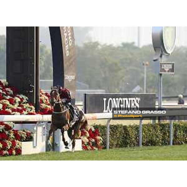 Longines Hong Kong International Races Longines Hong Kong Cup - winner Zac Purton on Time Warp Hong Kong,10th dec. 2017 Ph.Stefano Grasso/Longines