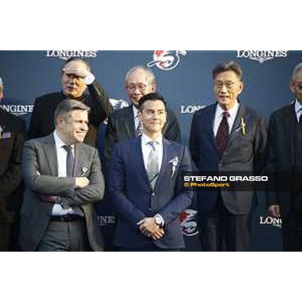 Longines Hong Kong International Races Longines Hong Kong Cup - Juan Carlos Capelli and Eddie Peng Hong Kong,10th dec. 2017 Ph.Stefano Grasso/Longines