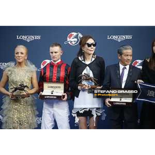 Longines Hong Kong International Races Longines Hong Kong Cup - winner Zac Purton on Time Warp Hong Kong,10th dec. 2017 Ph.Stefano Grasso/Longines