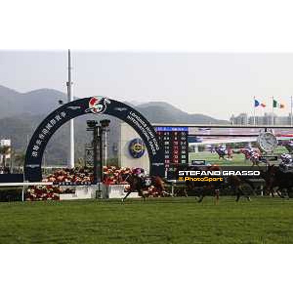 Longines Hong Kong International Races Longines Hong Kong Mile - winner KC Leung on Beauty Generation Hong Kong,10th dec. 2017 Ph.Stefano Grasso/Longines