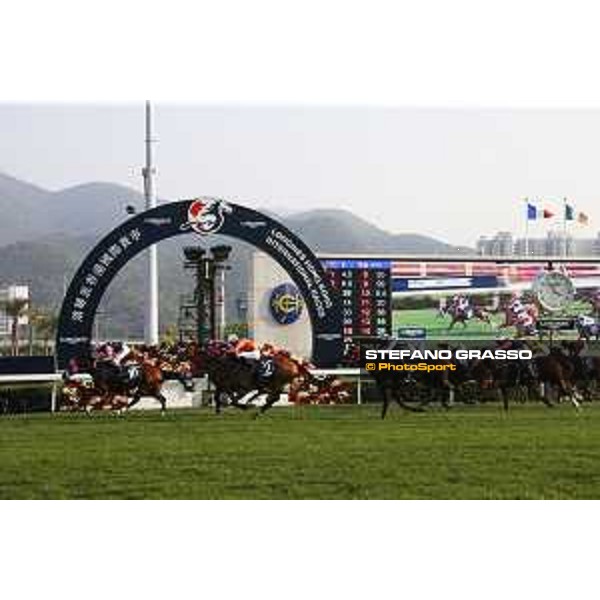 Longines Hong Kong International Races Longines Hong Kong Mile - winner KC Leung on Beauty Generation Hong Kong,10th dec. 2017 Ph.Stefano Grasso/Longines