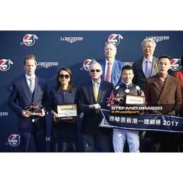 Longines Hong Kong International Races Longines Hong Kong Mile - winner KC Leung on Beauty Generation Hong Kong,10th dec. 2017 Ph.Stefano Grasso/Longines