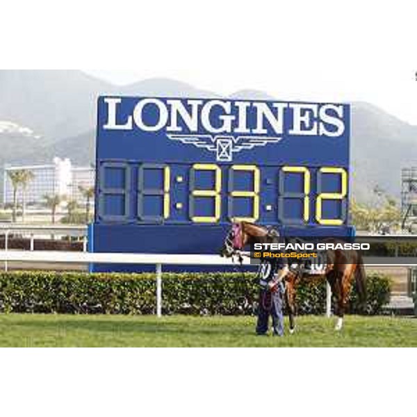 Longines Hong Kong International Races Longines Hong Kong Mile - winner KC Leung on Beauty Generation Hong Kong,10th dec. 2017 Ph.Stefano Grasso/Longines