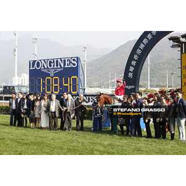 Longines Hong Kong International Races Longines Hong Kong Sprint - winner M.Rawiller on Mr Stunning Hong Kong,10th dec. 2017 Ph.Stefano Grasso/Longines