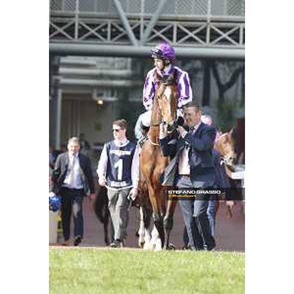 Longines Hong Kong International Races Longines Hong Kong Vase - winner Ryan Moore on Highland Reel Hong Kong,10th dec. 2017 Ph.Stefano Grasso/Longines