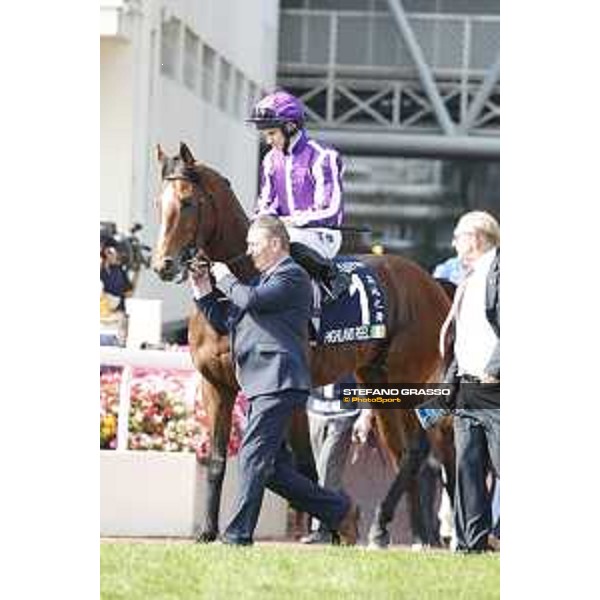 Longines Hong Kong International Races Longines Hong Kong Vase - winner Ryan Moore on Highland Reel Hong Kong,10th dec. 2017 Ph.Stefano Grasso/Longines