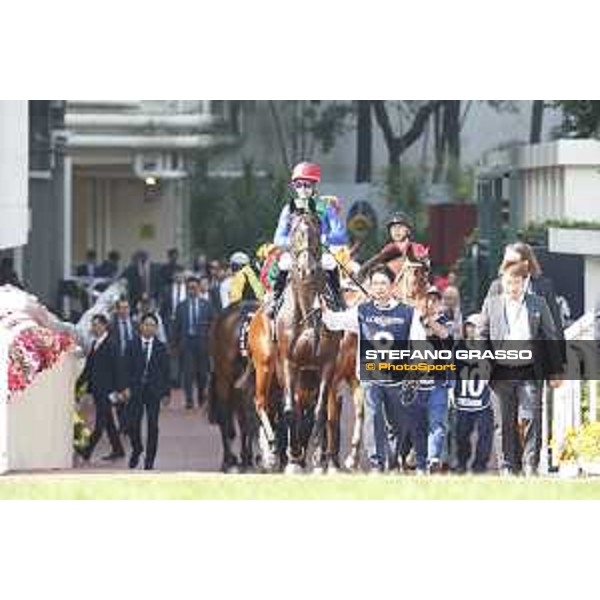 Longines Hong Kong International Races Longines Hong Kong Vase - winner Ryan Moore on Highland Reel Hong Kong,10th dec. 2017 Ph.Stefano Grasso/Longines