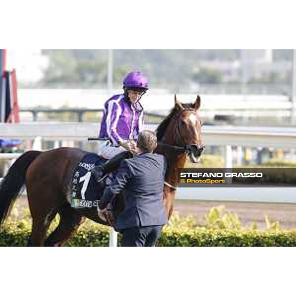 Longines Hong Kong International Races Longines Hong Kong Vase - winner Ryan Moore on Highland Reel Hong Kong,10th dec. 2017 Ph.Stefano Grasso/Longines