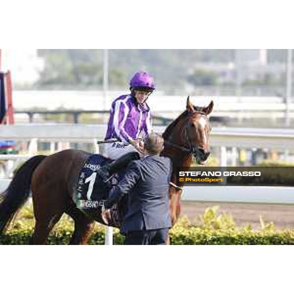 Longines Hong Kong International Races Longines Hong Kong Vase - winner Ryan Moore on Highland Reel Hong Kong,10th dec. 2017 Ph.Stefano Grasso/Longines