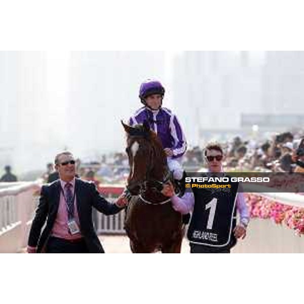 Longines Hong Kong International Races Longines Hong Kong Vase - winner Ryan Moore on Highland Reel Hong Kong,10th dec. 2017 Ph.Stefano Grasso/Longines