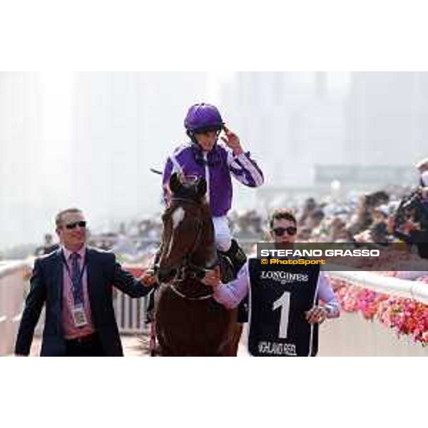 Longines Hong Kong International Races Longines Hong Kong Vase - winner Ryan Moore on Highland Reel Hong Kong,10th dec. 2017 Ph.Stefano Grasso/Longines