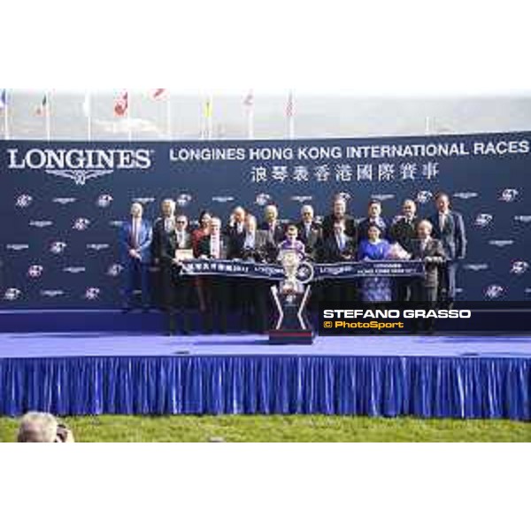 Longines Hong Kong International Races Longines Hong Kong Vase - winner Ryan Moore on Highland Reel Hong Kong,10th dec. 2017 Ph.Stefano Grasso/Longines