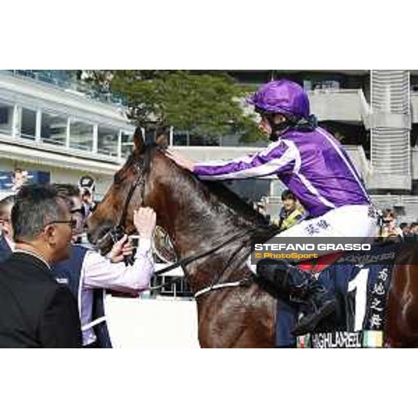 Longines Hong Kong International Races Longines Hong Kong Vase - winner Ryan Moore on Highland Reel Hong Kong,10th dec. 2017 Ph.Stefano Grasso/Longines