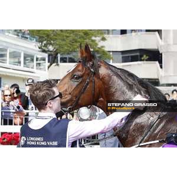 Longines Hong Kong International Races Longines Hong Kong Vase - winner Ryan Moore on Highland Reel Hong Kong,10th dec. 2017 Ph.Stefano Grasso/Longines