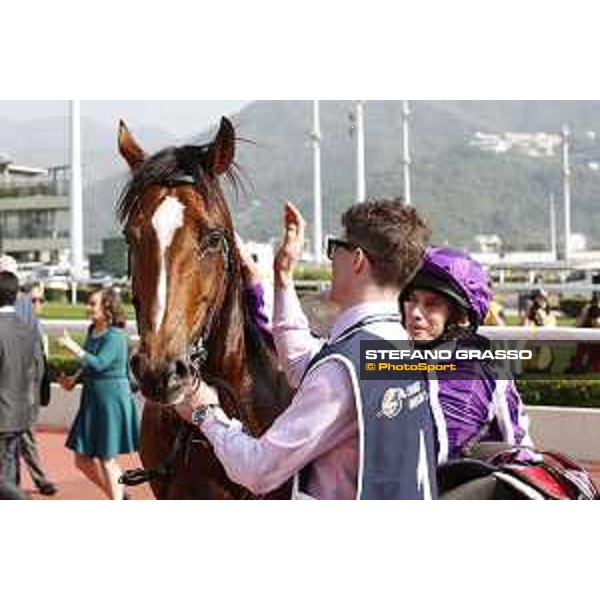 Longines Hong Kong International Races Longines Hong Kong Vase - winner Ryan Moore on Highland Reel Hong Kong,10th dec. 2017 Ph.Stefano Grasso/Longines