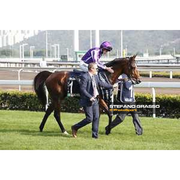 Longines Hong Kong International Races Longines Hong Kong Vase - winner Ryan Moore on Highland Reel Hong Kong,10th dec. 2017 Ph.Stefano Grasso/Longines