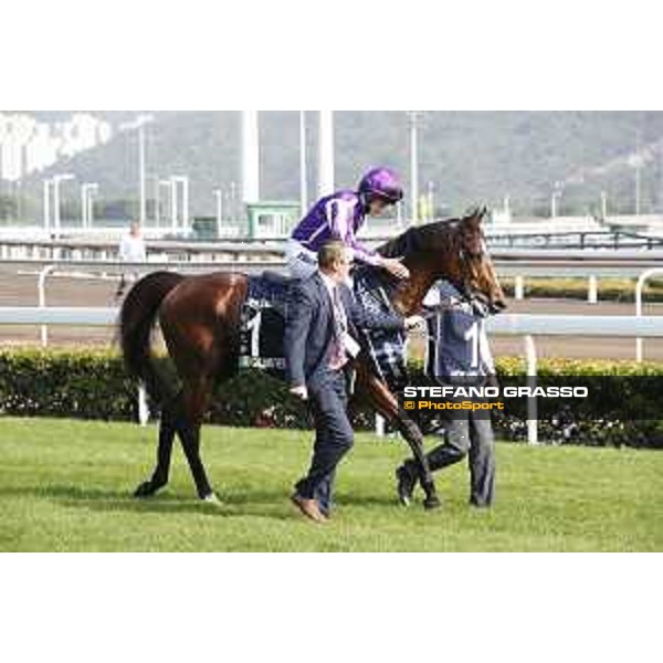 Longines Hong Kong International Races Longines Hong Kong Vase - winner Ryan Moore on Highland Reel Hong Kong,10th dec. 2017 Ph.Stefano Grasso/Longines