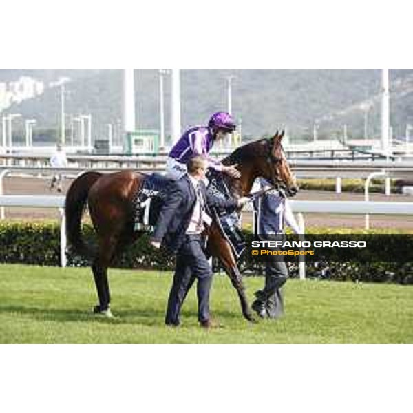 Longines Hong Kong International Races Longines Hong Kong Vase - winner Ryan Moore on Highland Reel Hong Kong,10th dec. 2017 Ph.Stefano Grasso/Longines