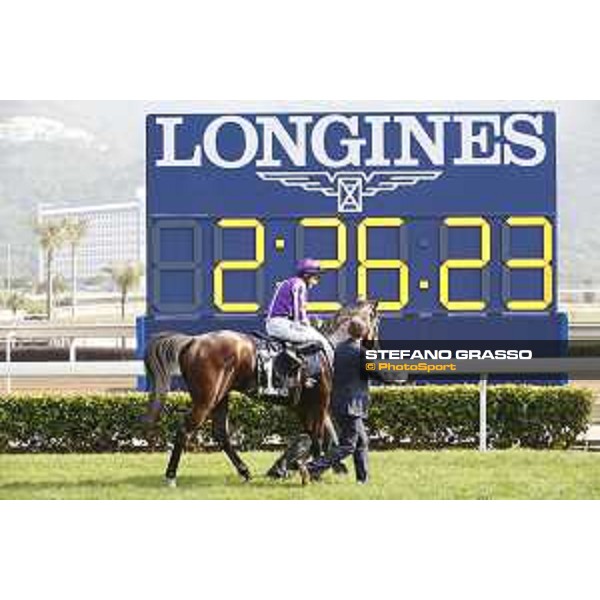 Longines Hong Kong International Races Longines Hong Kong Vase - winner Ryan Moore on Highland Reel Hong Kong,10th dec. 2017 Ph.Stefano Grasso/Longines