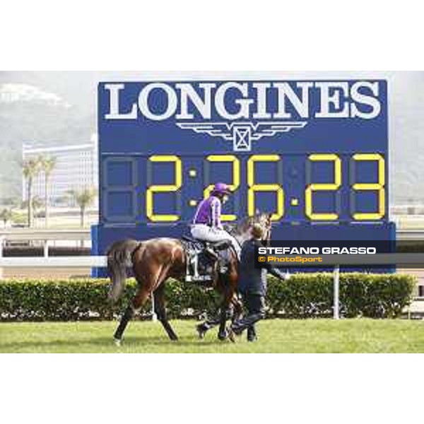 Longines Hong Kong International Races Longines Hong Kong Vase - winner Ryan Moore on Highland Reel Hong Kong,10th dec. 2017 Ph.Stefano Grasso/Longines