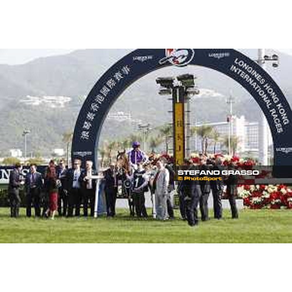 Longines Hong Kong International Races Longines Hong Kong Vase - winner Ryan Moore on Highland Reel Hong Kong,10th dec. 2017 Ph.Stefano Grasso/Longines