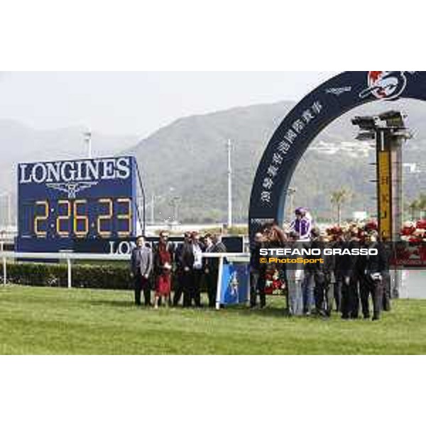 Longines Hong Kong International Races Longines Hong Kong Vase - winner Ryan Moore on Highland Reel Hong Kong,10th dec. 2017 Ph.Stefano Grasso/Longines