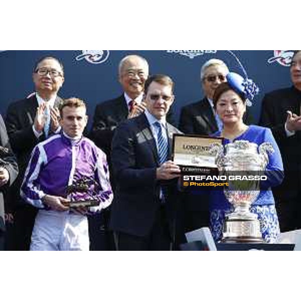 Longines Hong Kong International Races Longines Hong Kong Vase - winner Ryan Moore on Highland Reel Hong Kong,10th dec. 2017 Ph.Stefano Grasso/Longines