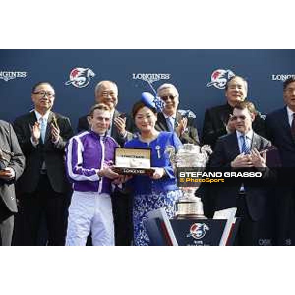 Longines Hong Kong International Races Longines Hong Kong Vase - winner Ryan Moore on Highland Reel Hong Kong,10th dec. 2017 Ph.Stefano Grasso/Longines
