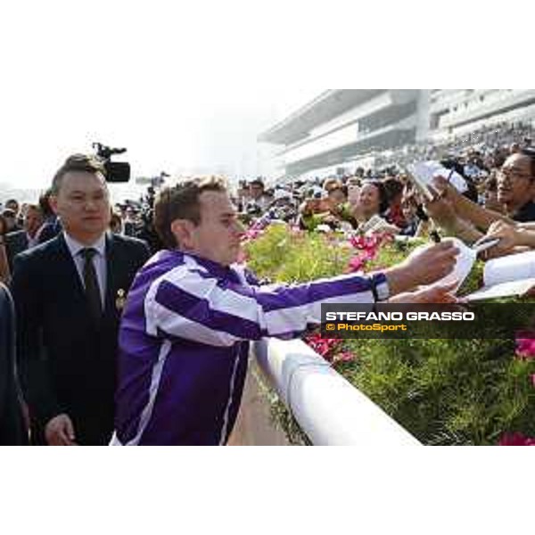 Longines Hong Kong International Races Longines Hong Kong Vase - winner Ryan Moore on Highland Reel Hong Kong,10th dec. 2017 Ph.Stefano Grasso/Longines