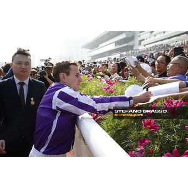 Longines Hong Kong International Races Longines Hong Kong Vase - winner Ryan Moore on Highland Reel Hong Kong,10th dec. 2017 Ph.Stefano Grasso/Longines
