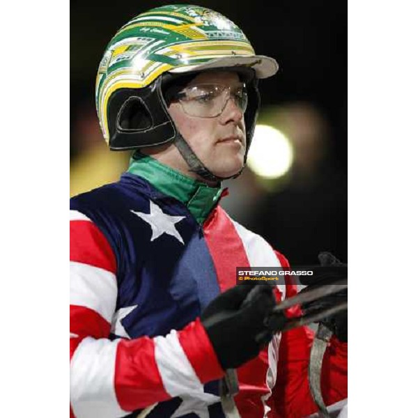 Jody C Jamieson at Trotting World MAster 2007 Trieste Montebello racetrack, 11th dec. 2007 ph. Stefano Grasso
