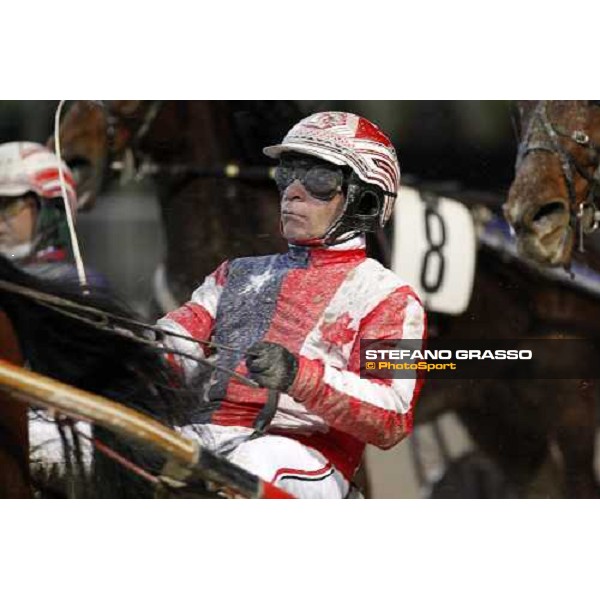 Mike Lachance at Trotting World MAster 2007 Trieste Montebello racetrack, 11th dec. 2007 ph. Stefano Grasso