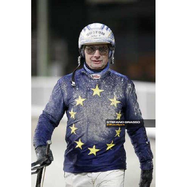 Jorma Kontio at Trotting World MAster 2007 Trieste Montebello racetrack, 11th dec. 2007 ph. Stefano Grasso