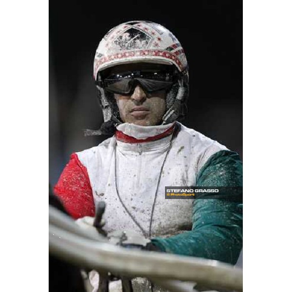 Roberto Vecchione at Trotting World MAster 2007 Trieste Montebello racetrack, 11th dec. 2007 ph. Stefano Grasso