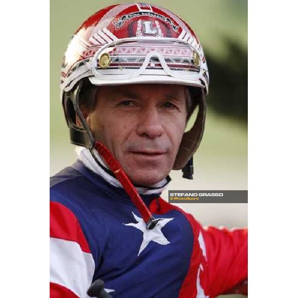 Mike Lachance at Trotting World Master Trieste Montebello racetrack, 11th dec. 2007 ph. Stefano Grasso
