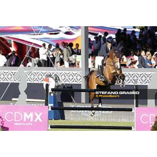 LGCT of Mexico City - Grand Prix - Carlos Enrique Lopez Lizarazo (COL) on G&C Arrayan - Mexico City, Campo Marte - 25 March 2018 - ph.Stefano Grasso/LGCT