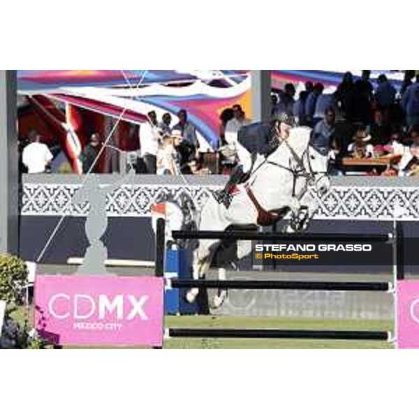 LGCT of Mexico City - Grand Prix - Bertram Allen (IRL) on Gin Chin van het Lindenhof - Mexico City, Campo Marte - 25 March 2018 - ph.Stefano Grasso/LGCT