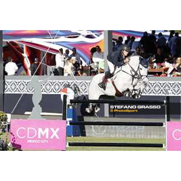 LGCT of Mexico City - Grand Prix - Bertram Allen (IRL) on Gin Chin van het Lindenhof - Mexico City, Campo Marte - 25 March 2018 - ph.Stefano Grasso/LGCT