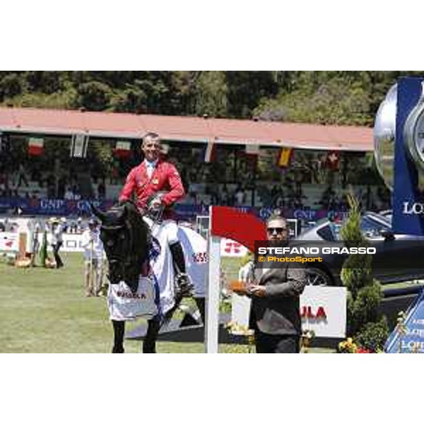 LGCT of Mexico City - Class 11 - Prize giving ceremony - Pius Schwizer (SUI) on Balou Rubin R - Mexico City, Campo Marte - 25 March 2018 - ph.Mario Grassia/LGCT