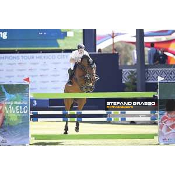 LGCT of Mexico City - Class 11 - Marcus Ehning (GER) on Cristy - Mexico City, Campo Marte - 25 March 2018 - ph.Mario Grassia/LGCT