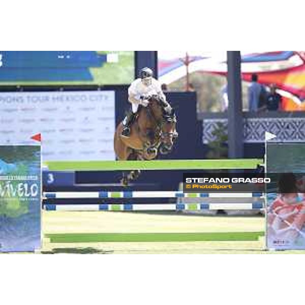 LGCT of Mexico City - Class 11 - Marcus Ehning (GER) on Cristy - Mexico City, Campo Marte - 25 March 2018 - ph.Mario Grassia/LGCT