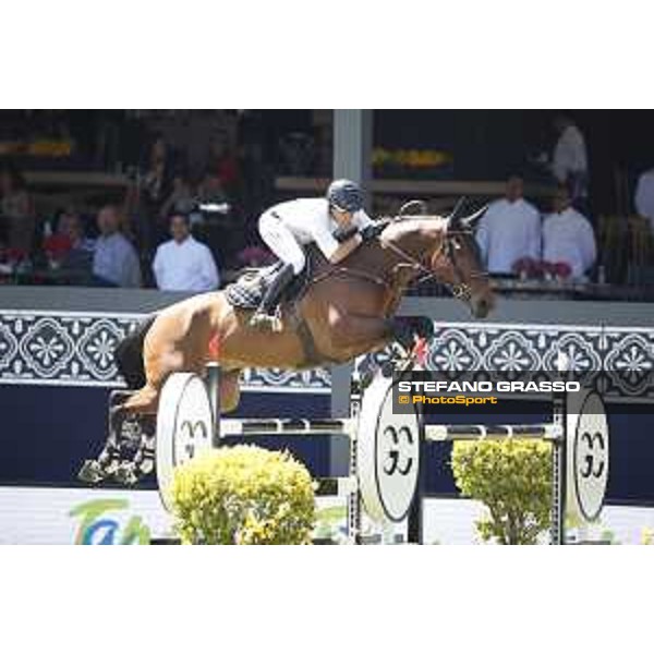 LGCT of Mexico City - Class 11 - Abdel Said (EGY) on Jumpy van de Hermitage - Mexico City, Campo Marte - 25 March 2018 - ph.Mario Grassia/LGCT