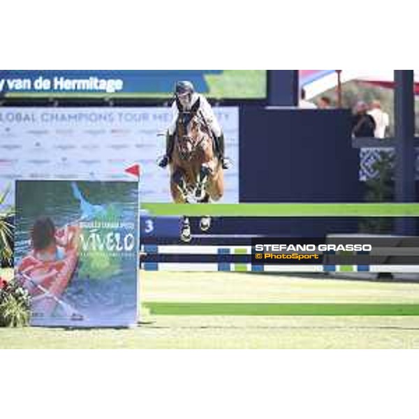 LGCT of Mexico City - Class 11 - Abdel Said (EGY) on Jumpy van de Hermitage - Mexico City, Campo Marte - 25 March 2018 - ph.Mario Grassia/LGCT