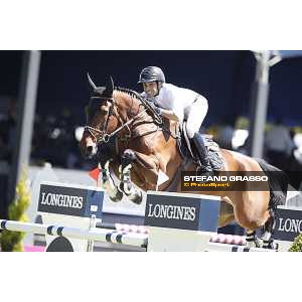LGCT of Mexico City - Class 11 - Abdel Said (EGY) on Jumpy van de Hermitage - Mexico City, Campo Marte - 25 March 2018 - ph.Mario Grassia/LGCT