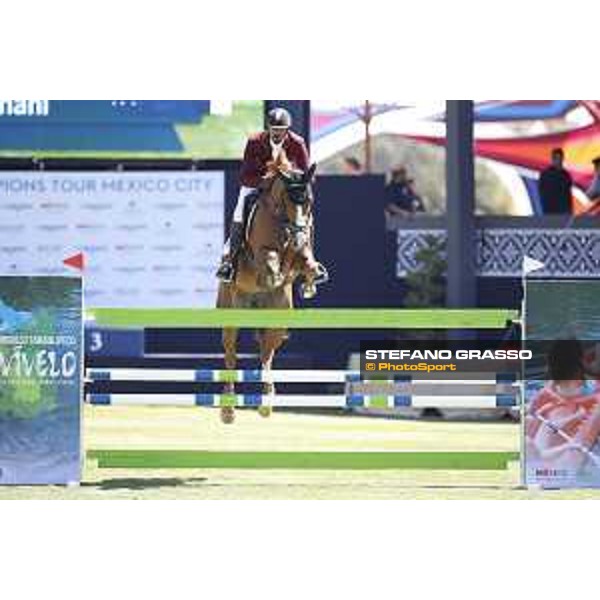 LGCT of Mexico City - Class 11 - Sheikh Ali Al Thani (QAT) on Sirocco - Mexico City, Campo Marte - 25 March 2018 - ph.Mario Grassia/LGCT