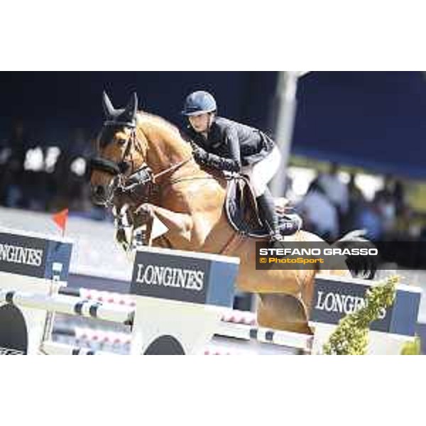 LGCT of Mexico City - Class 11 - Jane Richard Philips (SUI) on Clipper du Haut du Roy - Mexico City, Campo Marte - 25 March 2018 - ph.Mario Grassia/LGCT